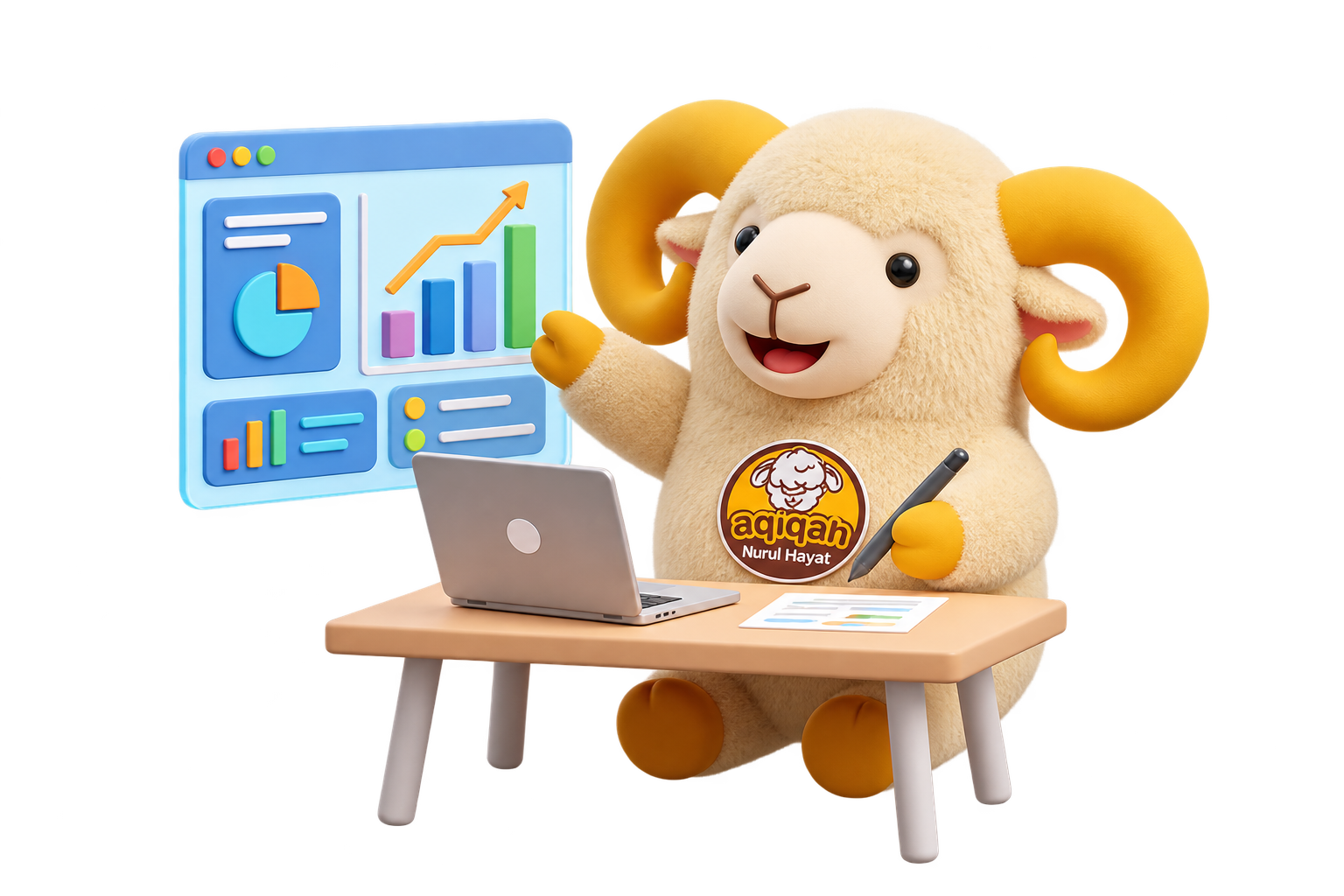 Qiqo menganalisis dashboard